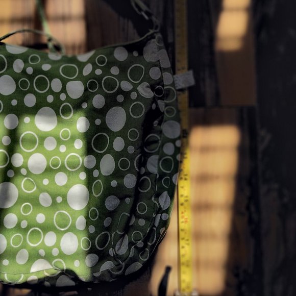 Retro green handbag - Picture 5 of 6